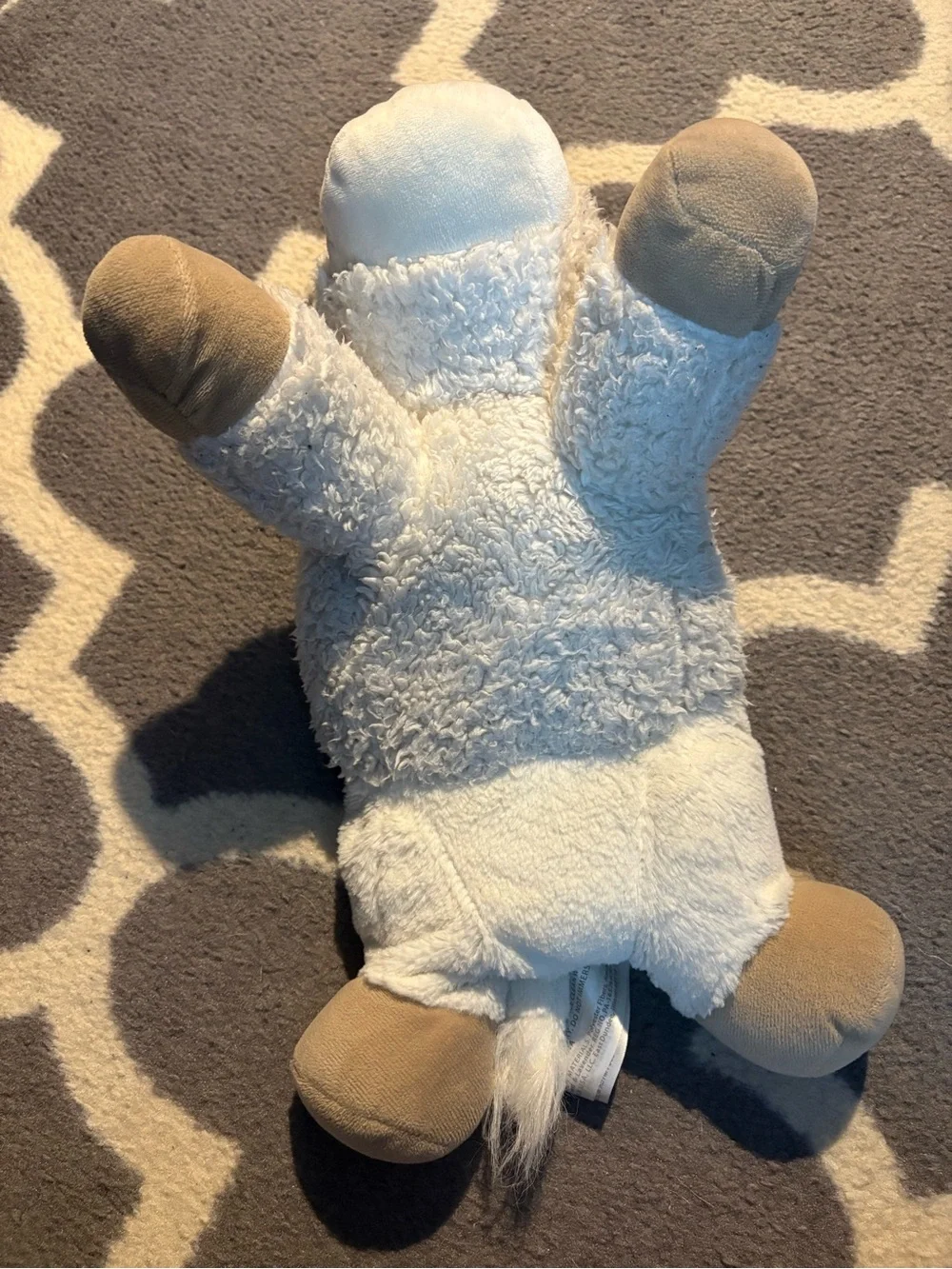 Warmies Weighted White Buffalo